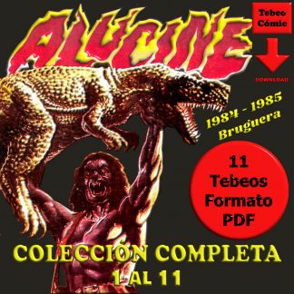 ALUCINE – Colección Completa – 11 Tebeos En Formato PDF - Descarga Inmediata