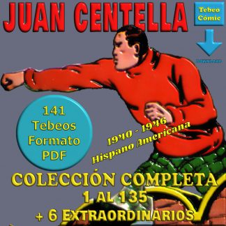 JUAN CENTELLA - Colección Completa - 45 Tebeos En Formato PDF - Descarga Inmediata