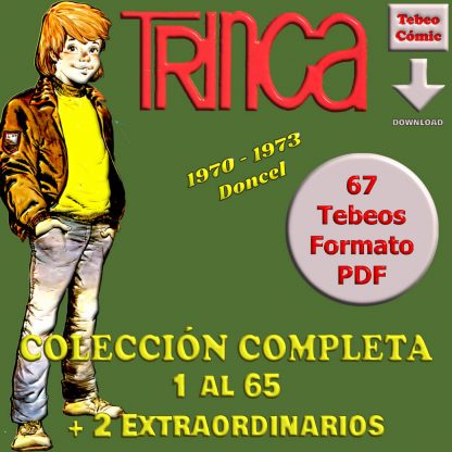 TRINCA – Colección Completa – 67 Tebeos En Formato PDF - Descarga Inmediata