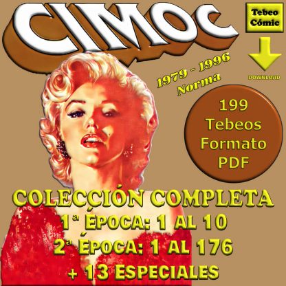 CIMOC – Épocas 1 y 2 - Colección Completa – 199 Tebeos En Formato PDF - Descarga Inmediata
