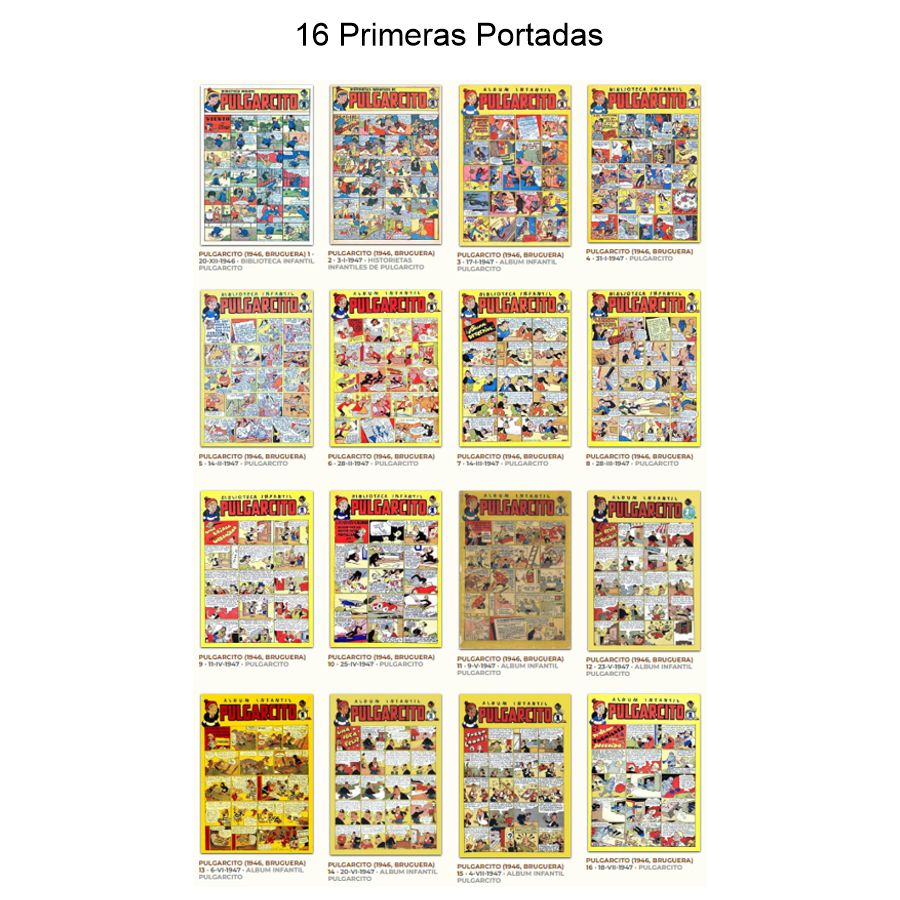 PULGARCITO - 5ª Época – Colección Completa – 256 Tebeos En Formato PDF - Descarga Inmediata
