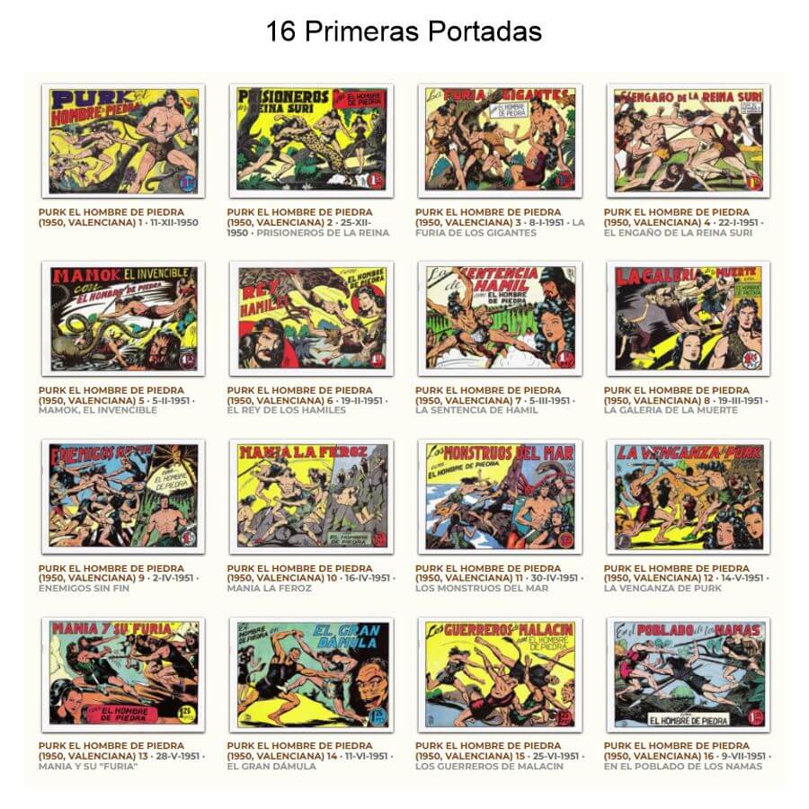 PURK – Colección Completa – 216 Tebeos En Formato PDF - Descarga Inmediata