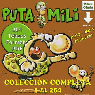 PUTA MILI – Colección Completa – 264 Tebeos En Formato PDF - Descarga Inmediata