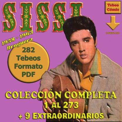 SISSI – Colección Completa – 282 Tebeos En Formato PDF - Descarga Inmediata