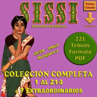 SISSI – Novelas Gráficas - Colección Completa – 221 Tebeos En Formato PDF - Descarga Inmediata