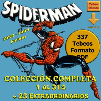 SPIDERMAN – Forum - Colección Completa – 337 Tebeos En Formato PDF - Descarga Inmediata
