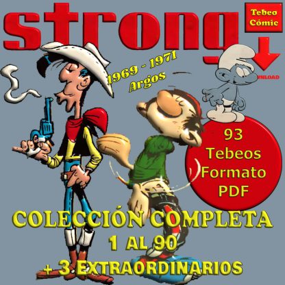STRONG – Colección Completa – 93 Tebeos En Formato PDF - Descarga Inmediata