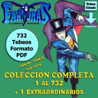 FANTOMAS - Novaro - Colección Completa - 732 Tebeos En Formato PDF - Descarga Inmediata