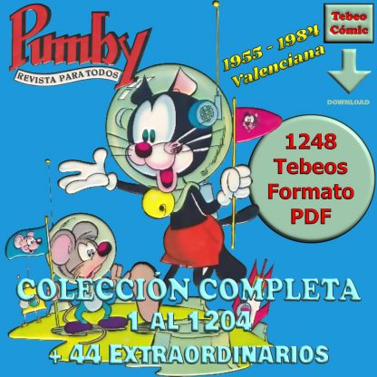 PUMBY – Colección Completa – 1248 Tebeos En Formato PDF - Descarga Inmediata
