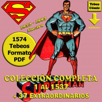 SUPERMAN - Novaro - Colección Completa - 1574 Tebeos En Formato PDF - Descarga Inmediata