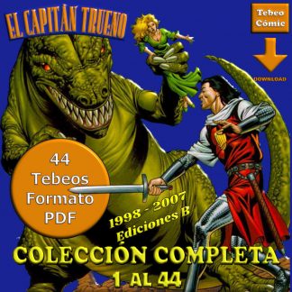 EL CAPITÁN TRUENO - Fans - Colección Completa - 44 Tebeos En Formato PDF - Descarga Inmediata