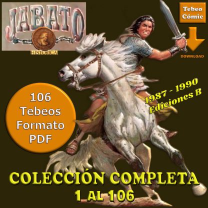 EL JABATO – Edición Histórica - Colección Completa – 106 Tebeos En Formato PDF - Descarga Inmediata