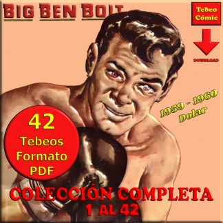 BIG BEN BOLT – Serie Verde – Colección Completa – 42 Tebeos En Formato PDF - Descarga Inmediata