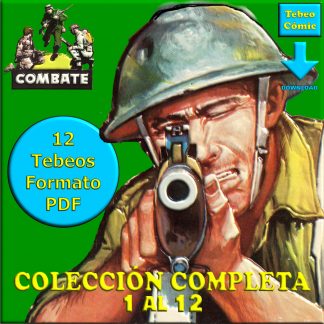 COMBATE – Colección Completa – 12 Tebeos En Formato PDF - Descarga Inmediata