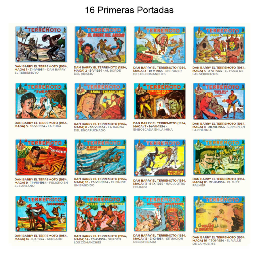 FLECHA ROJA - Colección Completa - 79 Tebeos En Formato PDF - Descarga Inmediata