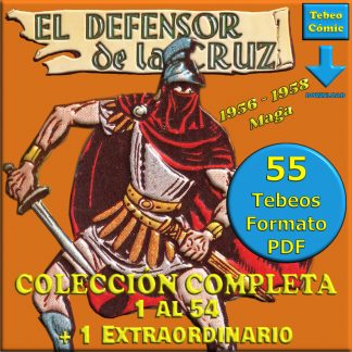 EL DEFENSOR DE LA CRUZ - Colección Completa - 55 Tebeos En Formato PDF - Descarga Inmediata