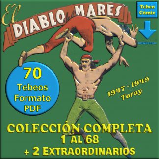 EL DIABLO DE LOS MARES – Colección Completa – 70 Tebeos En Formato PDF - Descarga Inmediata