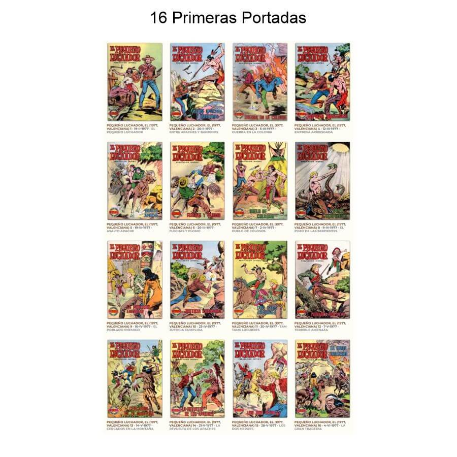 EL PEQUEÑO LUCHADOR – 1977 - Colección Completa – 87 Tebeos En Formato PDF - Descarga Inmediata