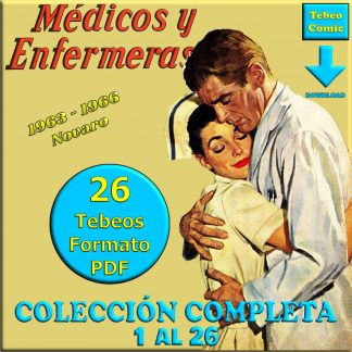 MÉDICOS Y ENFERMERAS – Colección Completa – 26 Tebeos En Formato PDF - Descarga Inmediata