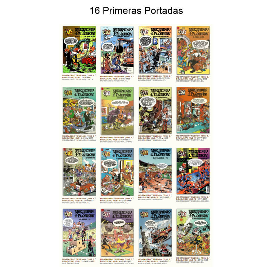 OLÉ MORTADELO Y FILEMÓN – Colección Completa – 216 Tebeos En Formato PDF - Descarga Inmediata