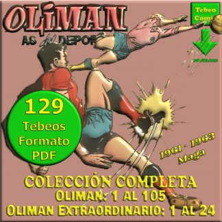 OLIMAN - Colección Completa - 129 Tebeos En Formato PDF - Descarga Inmediata