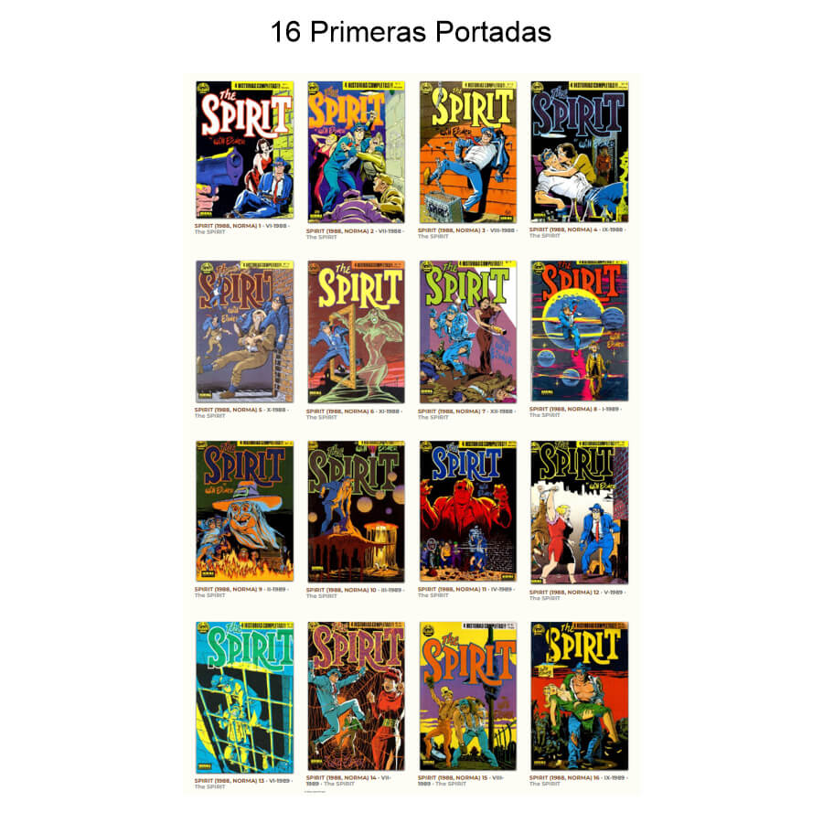 THE SPIRIT - Norma – Colección Completa – 76 Tebeos En Formato PDF - Descarga Inmediata
