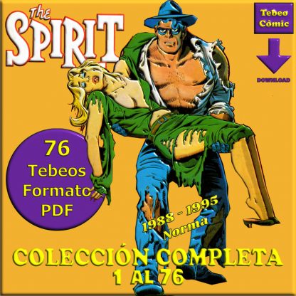 THE SPIRIT - Norma – Colección Completa – 76 Tebeos En Formato PDF - Descarga Inmediata