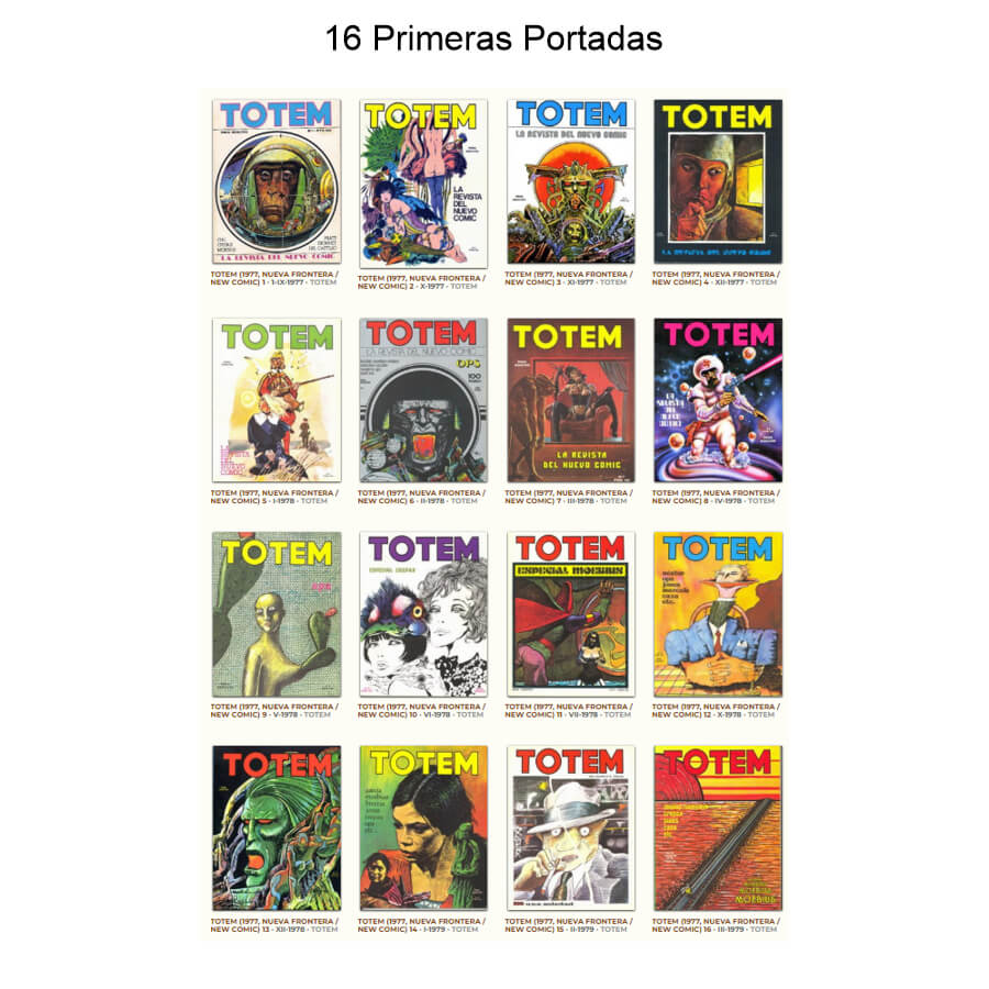 TOTEM - Colección Completa – 71 Tebeos En Formato PDF - Descarga Inmediata
