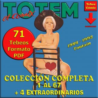 TOTEM EL COMIX - Colección Completa – 71 Tebeos En Formato PDF - Descarga Inmediata