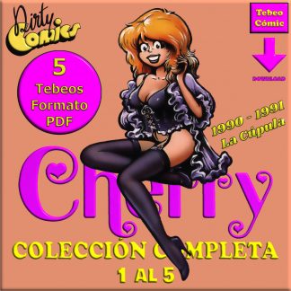 CHERRY – Colección Completa – 5 Tebeos En Formato PDF - Descarga Inmediata