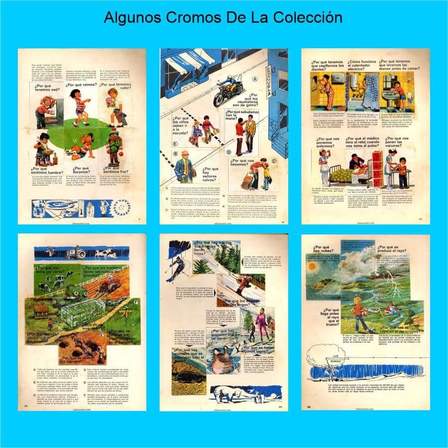 EL PORQUÉ DE LAS COSAS - 1 – Bimbo - Colección Completa 211 Cromos - Álbum De Cromos En Formato PDF - Descarga Inmediata