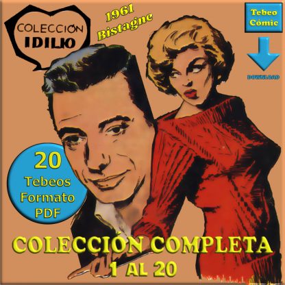 COLECCIÓN IDILIO – 1961 - Colección Completa – 20 Tebeos En Formato PDF - Descarga Inmediata