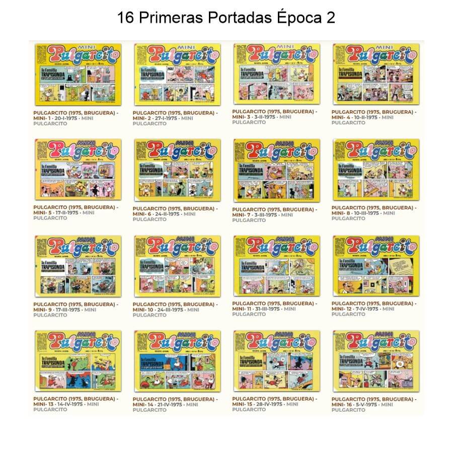 MINI PULGARCITO - Épocas 1 y 2 - 1969 - Colección Completa - 40 Tebeos En Formato PDF - Descarga Inmediata