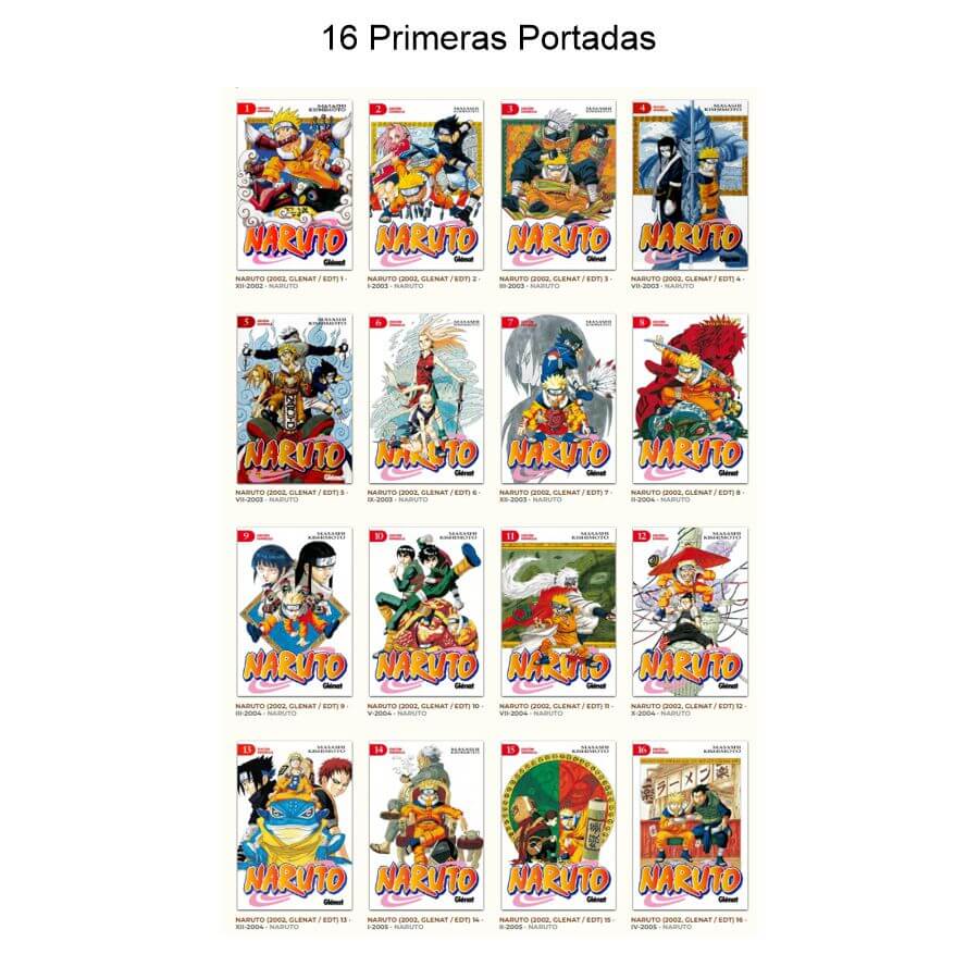 NARUTO - Glénat / Planeta - Colección Completa – 73 Cómics En Formato PDF - Descarga Inmediata