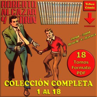 ROBERTO ALCÁZAR Y PEDRÍN - 18 Tomos Color – Colección Completa – 18 Tomos En Formato PDF - Descarga Inmediata