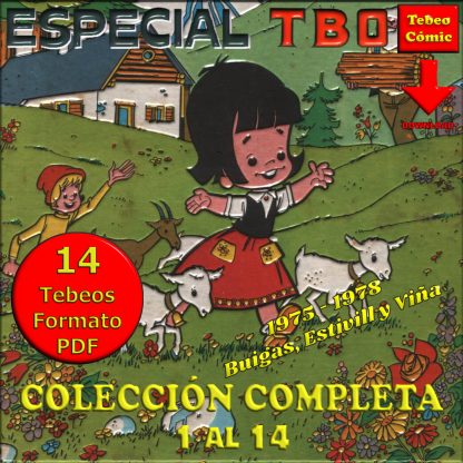 ESPECIAL TBO – 1975 - Colección Completa – 14 Tebeos En Formato PDF - Descarga Inmediata