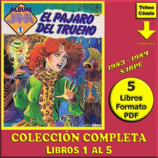 ALBUM JANA - 1983 - Colección Completa - 5 Libros En Formato PDF - Descarga Inmediata