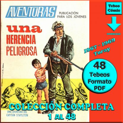 AVENTURAS – 1967 – Toray - Colección Completa – 48 Tebeos En Formato PDF - Descarga Inmediata
