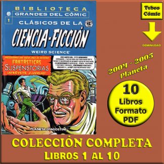 CLÁSICOS DE LA CIENCIA-FICCIÓN - 2004 - Planeta - Colección Completa - 10 Libros En Formato PDF - Descarga Inmediata