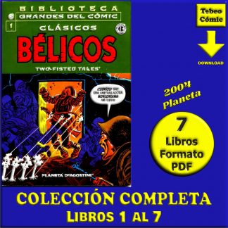 CLÁSICOS BÉLICOS - 2004 - Planeta - Colección Completa - 7 Libros En Formato PDF - Descarga Inmediata