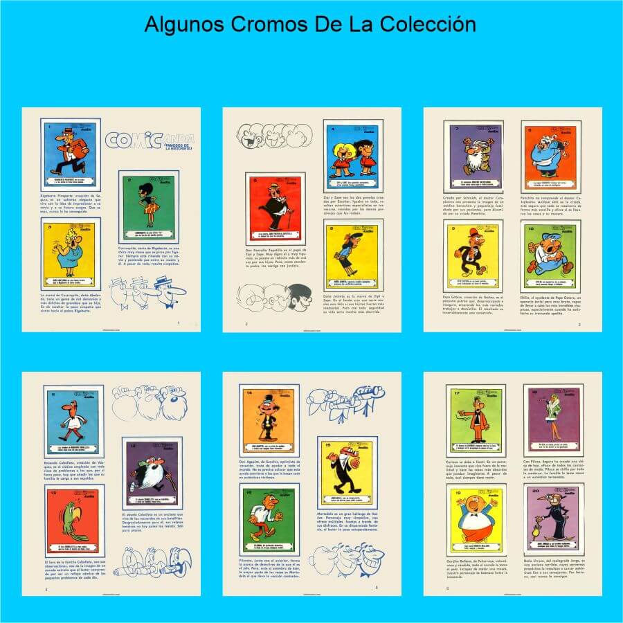 COMICLANDIA - 1972 - Ibis – Colección Completa 96 Cromos - Álbum De Cromos En Formato PDF - Descarga Inmediata