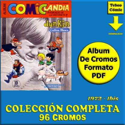 COMICLANDIA - 1972 - Ibis – Colección Completa 96 Cromos - Álbum De Cromos En Formato PDF - Descarga Inmediata