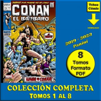 CONAN EL BÁRBARO - Marvel OMNIBUS - 2019 - Colección Completa – 8 Tomos En Formato PDF - Descarga Inmediata