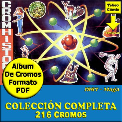 CROMHISTORIA - 1967 - Maga – Colección Completa 216 Cromos - Álbum De Cromos En Formato PDF - Descarga Inmediata