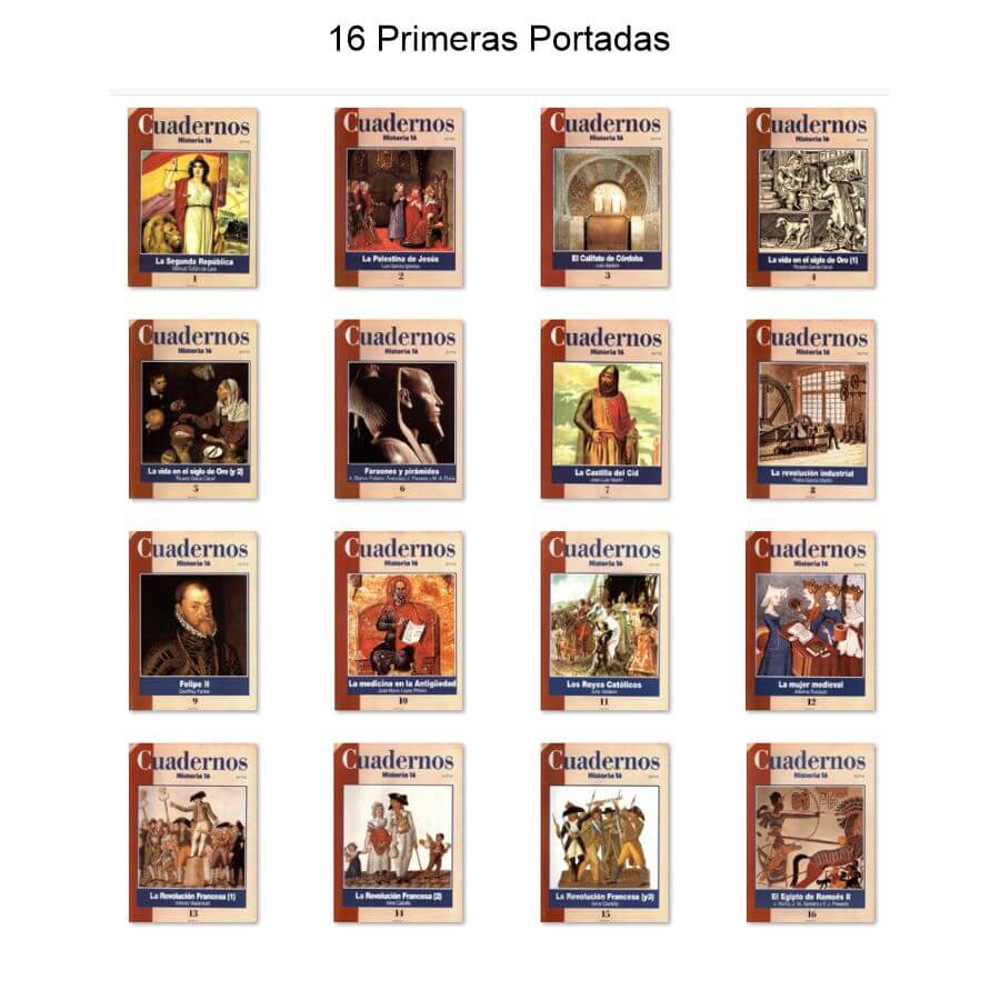 CUADERNOS HISTORIA 16 - 2ª Época 1995 – Colección Completa – 100 Revistas En Formato PDF - Descarga Inmediata