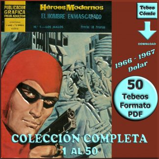 NOVELAS GRÁFICAS – 2ª Época – 1966 - Dolar - Colección Completa – 50 Tebeos En Formato PDF - Descarga Inmediata