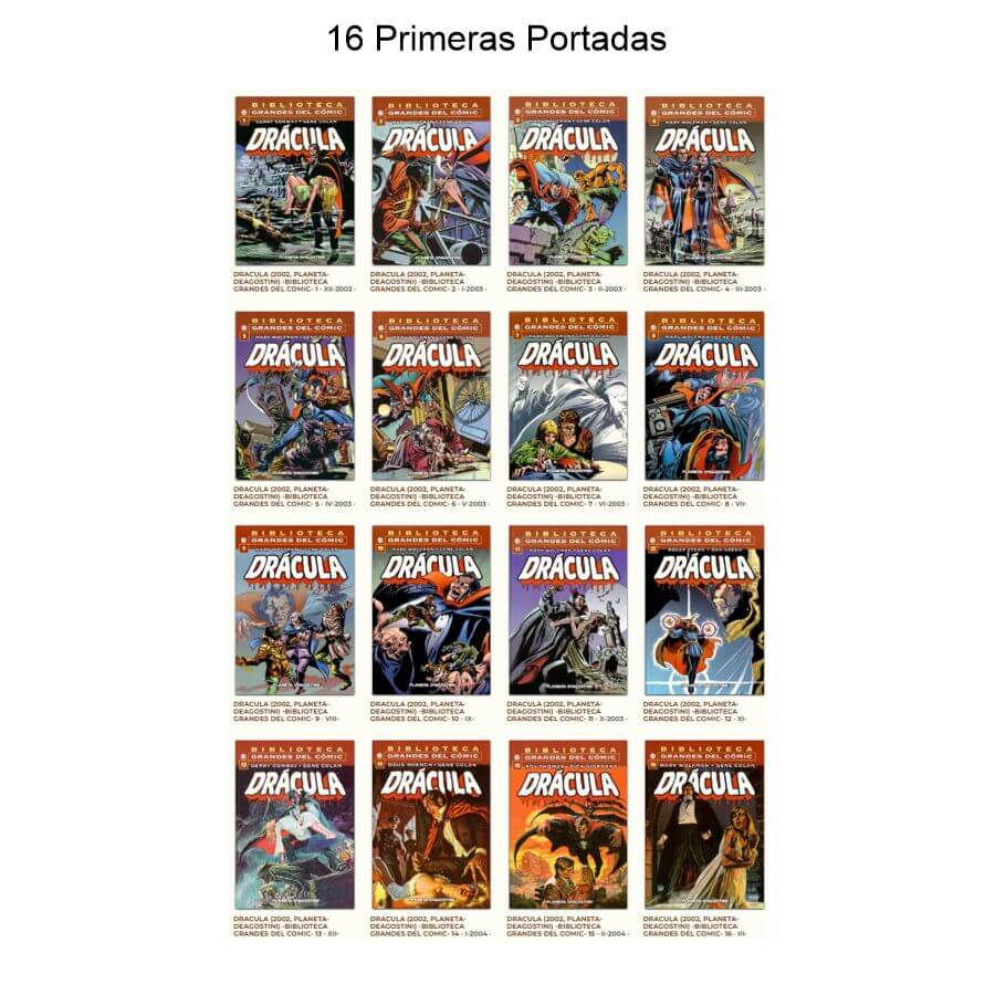 DRÁCULA - 2002 - Planeta - Colección Completa - 19 Libros En Formato PDF - Descarga Inmediata