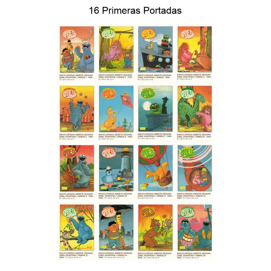 ENCICLOPEDIA ÁBRETE SÉSAMO – Colección Completa – 25 Libros En Formato PDF - Descarga Inmediata