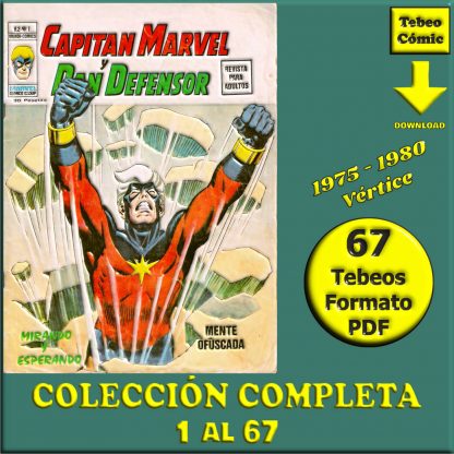 HEROES MARVEL - Vértice 1975 Vol. 2 – Colección Completa – 67 Tebeos En Formato PDF - Descarga Inmediata
