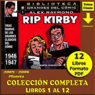 RIP KIRBY - 2004 - Planeta - Colección Completa - 12 Libros En Formato PDF - Descarga Inmediata